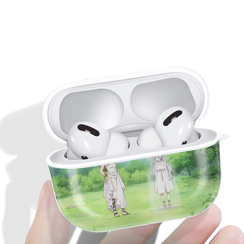 葬送のフリーレン Frieren 【AirPods Pro用】ハードシェル保護ケース 耐衝撃・防指紋・カラビナ付き商品仕様