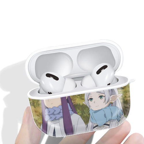葬送のフリーレン Frieren 【AirPods Pro用】ハードシェル保護ケース 耐衝撃・防指紋・カラビナ付き商品仕様