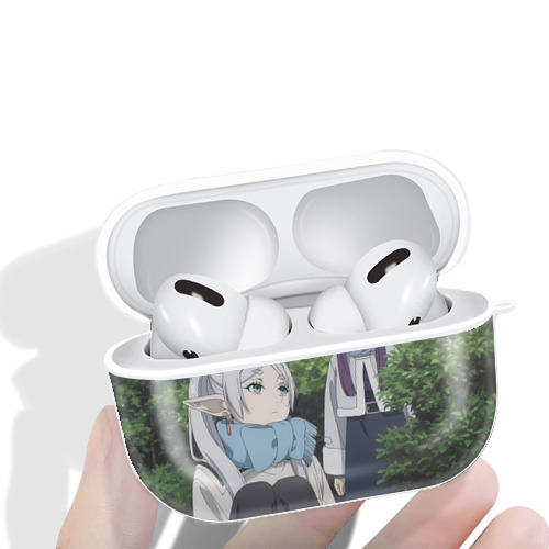 葬送のフリーレン Frieren 【AirPods Pro用】ハードシェル保護ケース 耐衝撃・防指紋・カラビナ付き商品仕様
