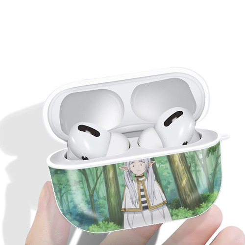 葬送のフリーレン Frieren 【AirPods Pro用】ハードシェル保護ケース 耐衝撃・防指紋・カラビナ付き商品仕様