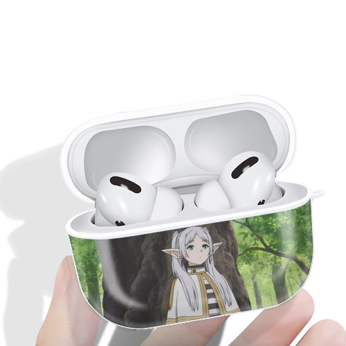 葬送のフリーレン Frieren 【AirPods Pro用】ハードシェル保護ケース 耐衝撃・防指紋・カラビナ付き商品仕様
