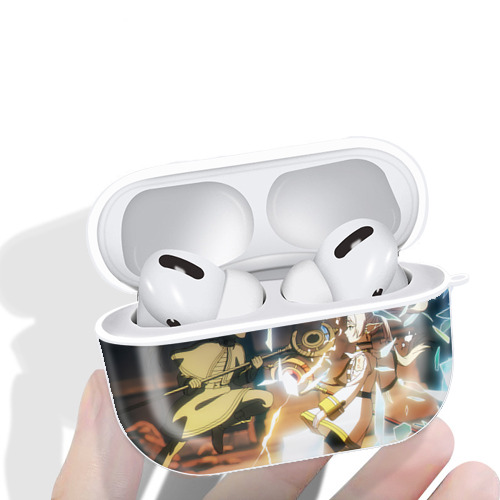 葬送のフリーレン Frieren 【AirPods Pro用】ハードシェル保護ケース 耐衝撃・防指紋・カラビナ付き商品仕様