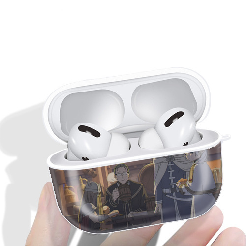 葬送のフリーレン Frieren 【AirPods Pro用】ハードシェル保護ケース 耐衝撃・防指紋・カラビナ付き商品仕様