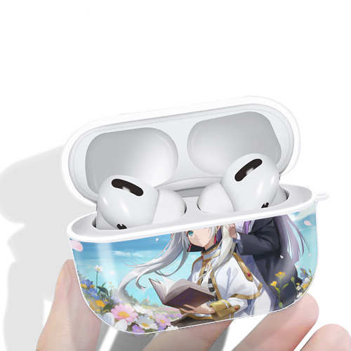 葬送のフリーレン Frieren 【AirPods Pro用】ハードシェル保護ケース 耐衝撃・防指紋・カラビナ付き商品仕様