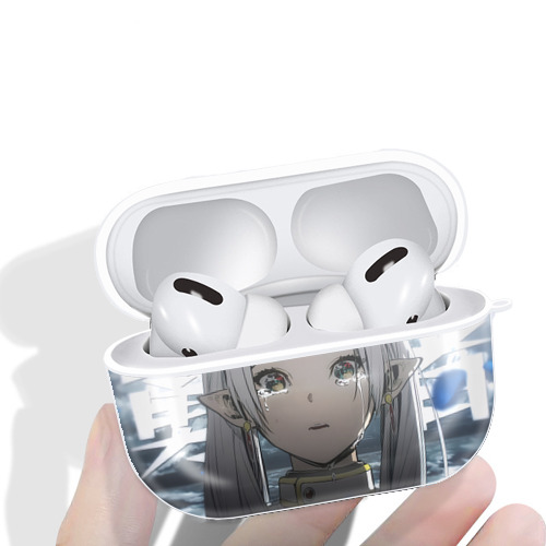 葬送のフリーレン Frieren 【AirPods Pro用】ハードシェル保護ケース 耐衝撃・防指紋・カラビナ付き商品仕様