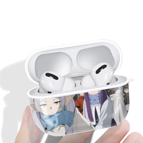 葬送のフリーレン Frieren 【AirPods Pro用】ハードシェル保護ケース 耐衝撃・防指紋・カラビナ付き商品仕様