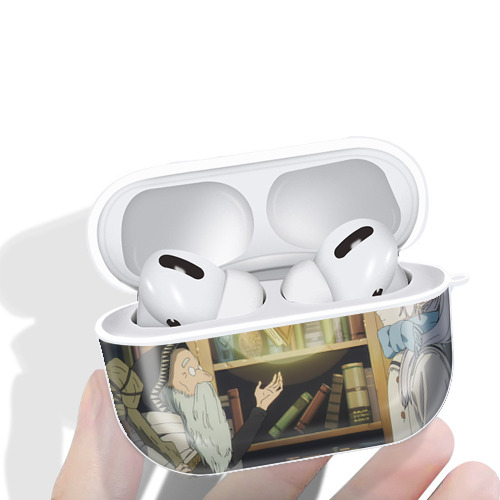 葬送のフリーレン Frieren 【AirPods Pro用】ハードシェル保護ケース 耐衝撃・防指紋・カラビナ付き商品仕様