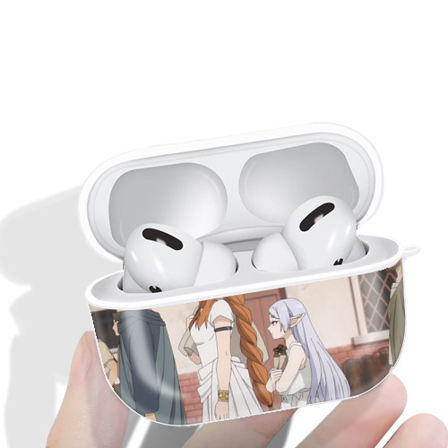 葬送のフリーレン Frieren 【AirPods Pro用】ハードシェル保護ケース 耐衝撃・防指紋・カラビナ付き商品仕様