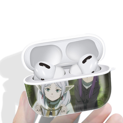 葬送のフリーレン Frieren 【AirPods Pro用】ハードシェル保護ケース 耐衝撃・防指紋・カラビナ付き商品仕様
