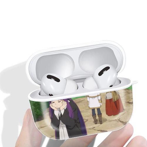 葬送のフリーレン Frieren 【AirPods Pro用】ハードシェル保護ケース 耐衝撃・防指紋・カラビナ付き商品仕様