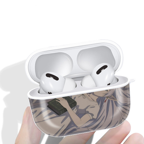 葬送のフリーレン Frieren 【AirPods Pro用】ハードシェル保護ケース 耐衝撃・防指紋・カラビナ付き商品仕様