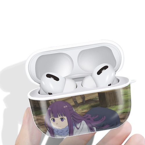 葬送のフリーレン Frieren 【AirPods Pro用】ハードシェル保護ケース 耐衝撃・防指紋・カラビナ付き商品仕様