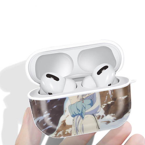 葬送のフリーレン Frieren 【AirPods Pro用】ハードシェル保護ケース 耐衝撃・防指紋・カラビナ付き商品仕様