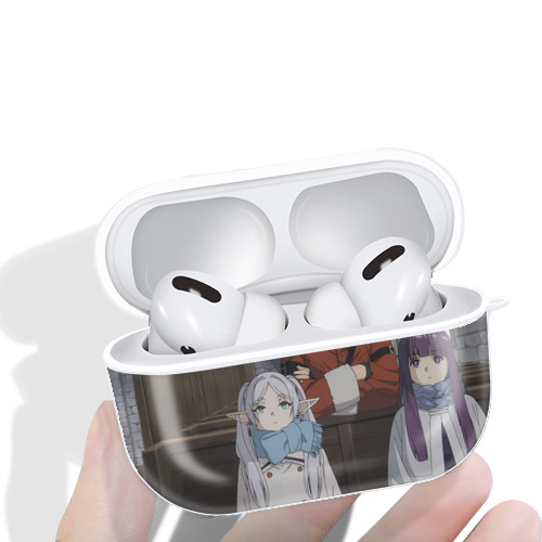 葬送のフリーレン Frieren 【AirPods Pro用】ハードシェル保護ケース 耐衝撃・防指紋・カラビナ付き商品仕様
