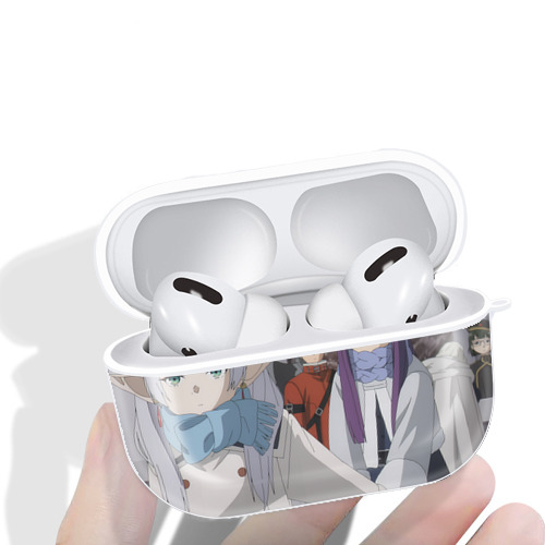 葬送のフリーレン Frieren 【AirPods Pro用】ハードシェル保護ケース 耐衝撃・防指紋・カラビナ付き商品仕様