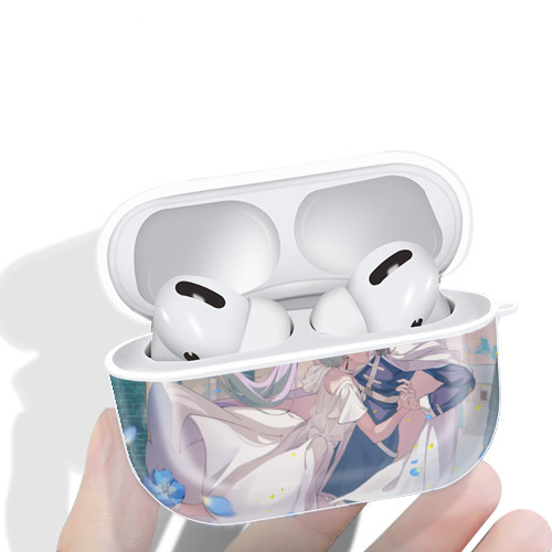 葬送のフリーレン Frieren 【AirPods Pro用】ハードシェル保護ケース 耐衝撃・防指紋・カラビナ付き商品仕様