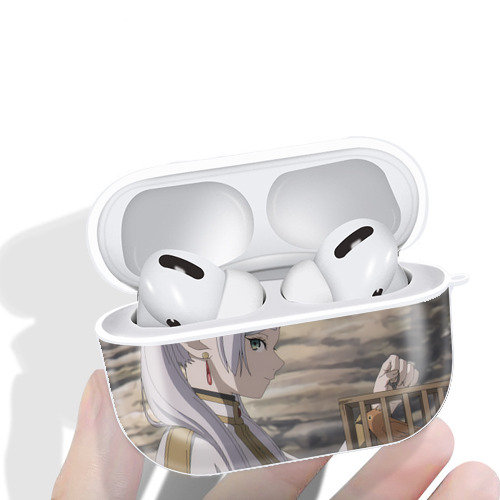 葬送のフリーレン Frieren 【AirPods Pro用】ハードシェル保護ケース 耐衝撃・防指紋・カラビナ付き商品仕様