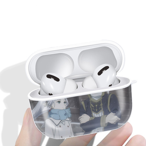 葬送のフリーレン Frieren 【AirPods Pro用】ハードシェル保護ケース 耐衝撃・防指紋・カラビナ付き商品仕様