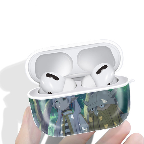 葬送のフリーレン Frieren 【AirPods Pro用】ハードシェル保護ケース 耐衝撃・防指紋・カラビナ付き商品仕様