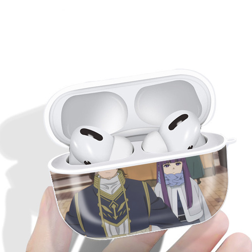 葬送のフリーレン Frieren 【AirPods Pro用】ハードシェル保護ケース 耐衝撃・防指紋・カラビナ付き商品仕様