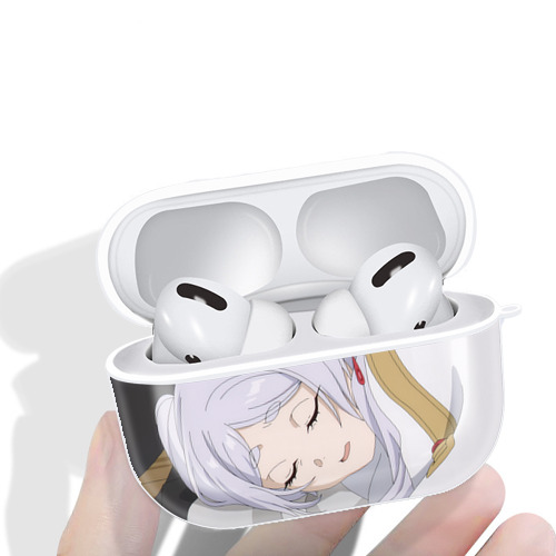 葬送のフリーレン Frieren 【AirPods Pro用】ハードシェル保護ケース 耐衝撃・防指紋・カラビナ付き商品仕様