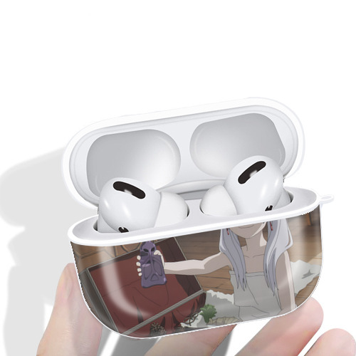 葬送のフリーレン Frieren 【AirPods Pro用】ハードシェル保護ケース 耐衝撃・防指紋・カラビナ付き商品仕様