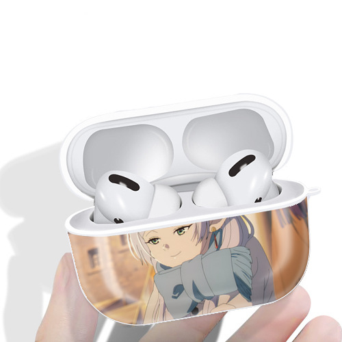 葬送のフリーレン Frieren 【AirPods Pro用】ハードシェル保護ケース 耐衝撃・防指紋・カラビナ付き商品仕様