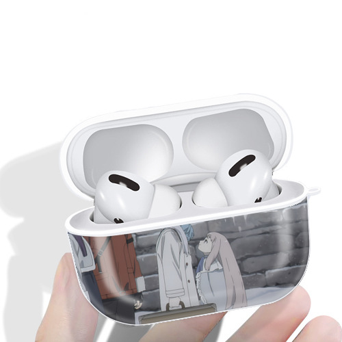 葬送のフリーレン Frieren 【AirPods Pro用】ハードシェル保護ケース 耐衝撃・防指紋・カラビナ付き商品仕様