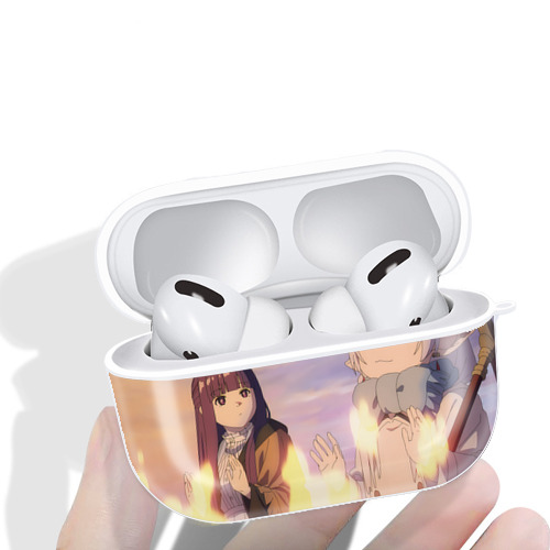 葬送のフリーレン Frieren 【AirPods Pro用】ハードシェル保護ケース 耐衝撃・防指紋・カラビナ付き商品仕様