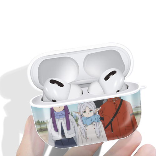 葬送のフリーレン Frieren 【AirPods Pro用】ハードシェル保護ケース 耐衝撃・防指紋・カラビナ付き商品仕様
