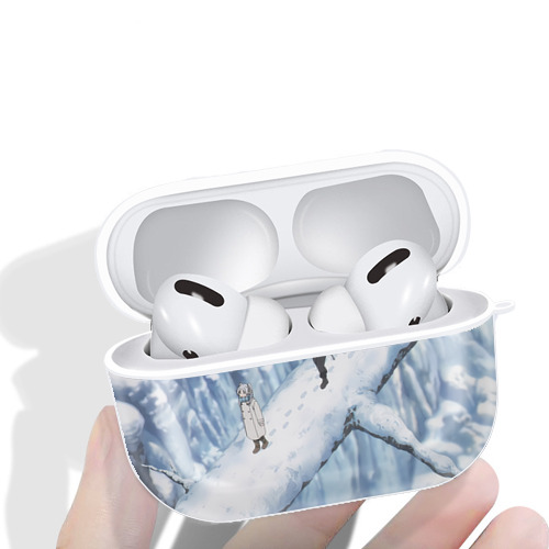 葬送のフリーレン Frieren 【AirPods Pro用】ハードシェル保護ケース 耐衝撃・防指紋・カラビナ付き商品仕様