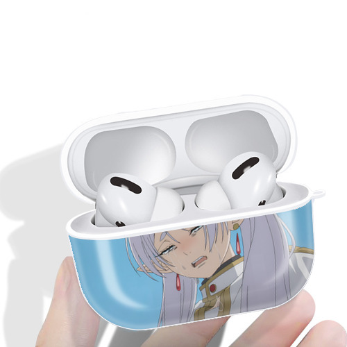 葬送のフリーレン Frieren 【AirPods Pro用】ハードシェル保護ケース 耐衝撃・防指紋・カラビナ付き商品仕様