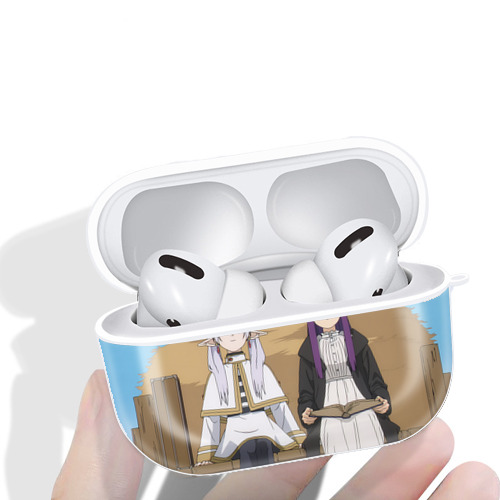 葬送のフリーレン Frieren 【AirPods Pro用】ハードシェル保護ケース 耐衝撃・防指紋・カラビナ付き商品仕様