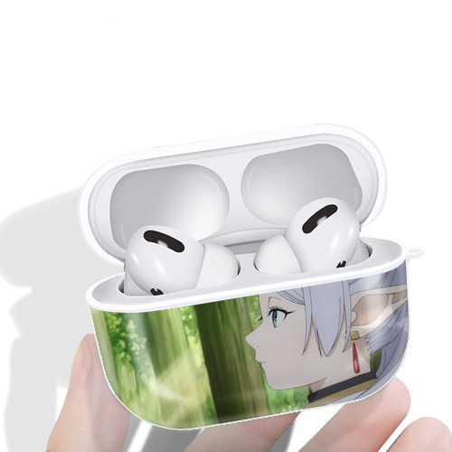 葬送のフリーレン Frieren 【AirPods Pro用】ハードシェル保護ケース 耐衝撃・防指紋・カラビナ付き商品仕様
