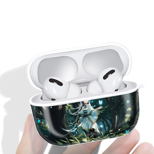 葬送のフリーレン Frieren 【AirPods Pro用】ハードシェル保護ケース 耐衝撃・防指紋・カラビナ付き商品仕様