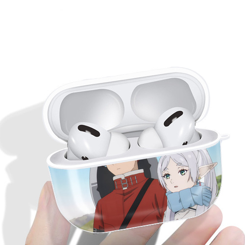 葬送のフリーレン Frieren 【AirPods Pro用】ハードシェル保護ケース 耐衝撃・防指紋・カラビナ付き商品仕様