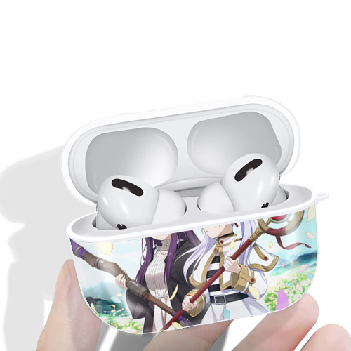 葬送のフリーレン Frieren 【AirPods Pro用】ハードシェル保護ケース 耐衝撃・防指紋・カラビナ付き商品仕様