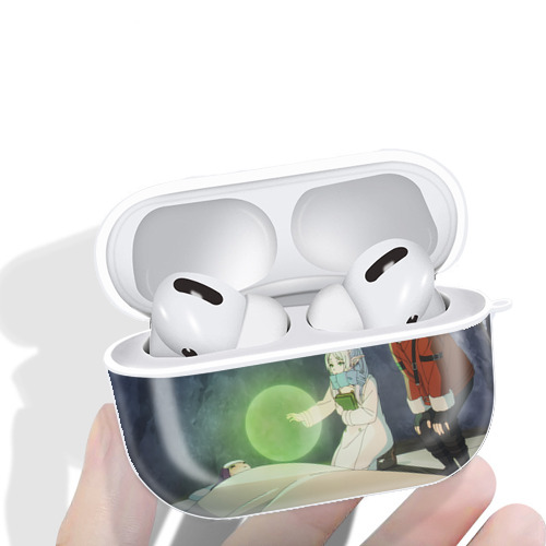 葬送のフリーレン Frieren 【AirPods Pro用】ハードシェル保護ケース 耐衝撃・防指紋・カラビナ付き商品仕様
