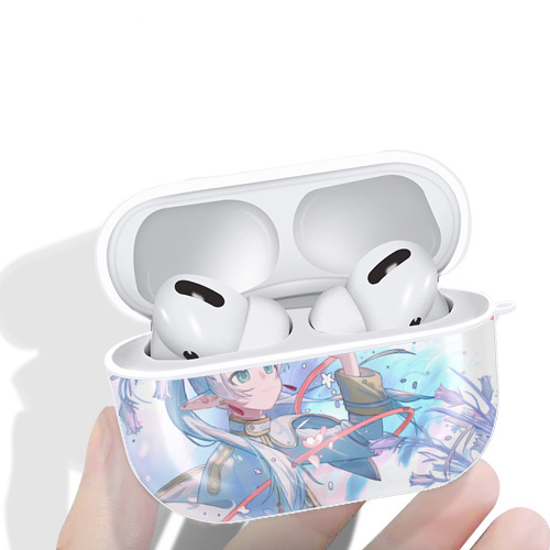 葬送のフリーレン Frieren 【AirPods Pro用】ハードシェル保護ケース 耐衝撃・防指紋・カラビナ付き商品仕様