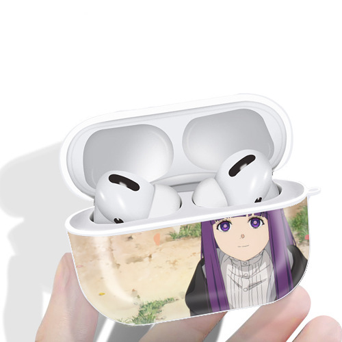 葬送のフリーレン Frieren 【AirPods Pro用】ハードシェル保護ケース 耐衝撃・防指紋・カラビナ付き商品仕様