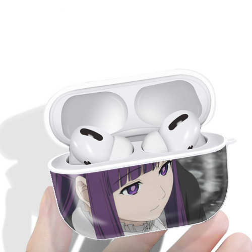 葬送のフリーレン Frieren 【AirPods Pro用】ハードシェル保護ケース 耐衝撃・防指紋・カラビナ付き商品仕様