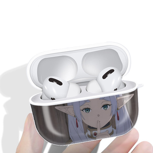 葬送のフリーレン Frieren 【AirPods Pro用】ハードシェル保護ケース 耐衝撃・防指紋・カラビナ付き商品仕様