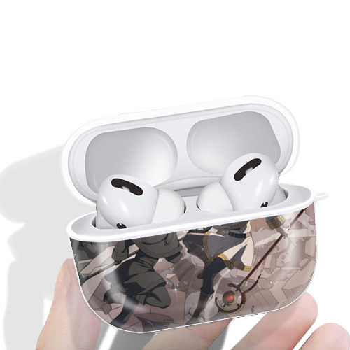 葬送のフリーレン Frieren 【AirPods Pro用】ハードシェル保護ケース 耐衝撃・防指紋・カラビナ付き商品仕様