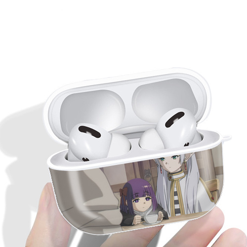 葬送のフリーレン Frieren 【AirPods Pro用】ハードシェル保護ケース 耐衝撃・防指紋・カラビナ付き商品仕様