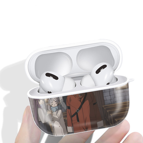 葬送のフリーレン Frieren 【AirPods Pro用】ハードシェル保護ケース 耐衝撃・防指紋・カラビナ付き商品仕様