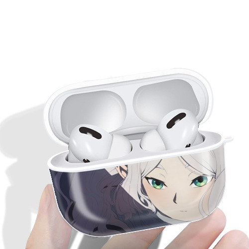 葬送のフリーレン Frieren 【AirPods Pro用】ハードシェル保護ケース 耐衝撃・防指紋・カラビナ付き商品仕様