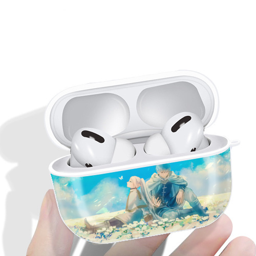 葬送のフリーレン Frieren 【AirPods Pro用】ハードシェル保護ケース 耐衝撃・防指紋・カラビナ付き商品仕様