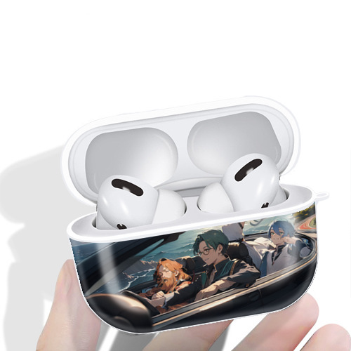葬送のフリーレン Frieren 【AirPods Pro用】ハードシェル保護ケース 耐衝撃・防指紋・カラビナ付き商品仕様