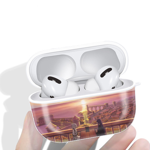 葬送のフリーレン Frieren 【AirPods Pro用】ハードシェル保護ケース 耐衝撃・防指紋・カラビナ付き商品仕様