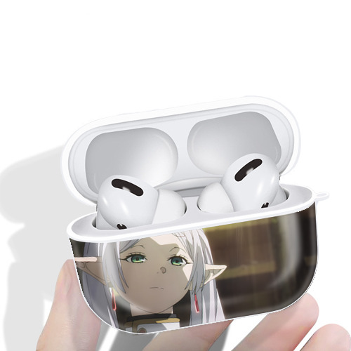 葬送のフリーレン Frieren 【AirPods Pro用】ハードシェル保護ケース 耐衝撃・防指紋・カラビナ付き商品仕様